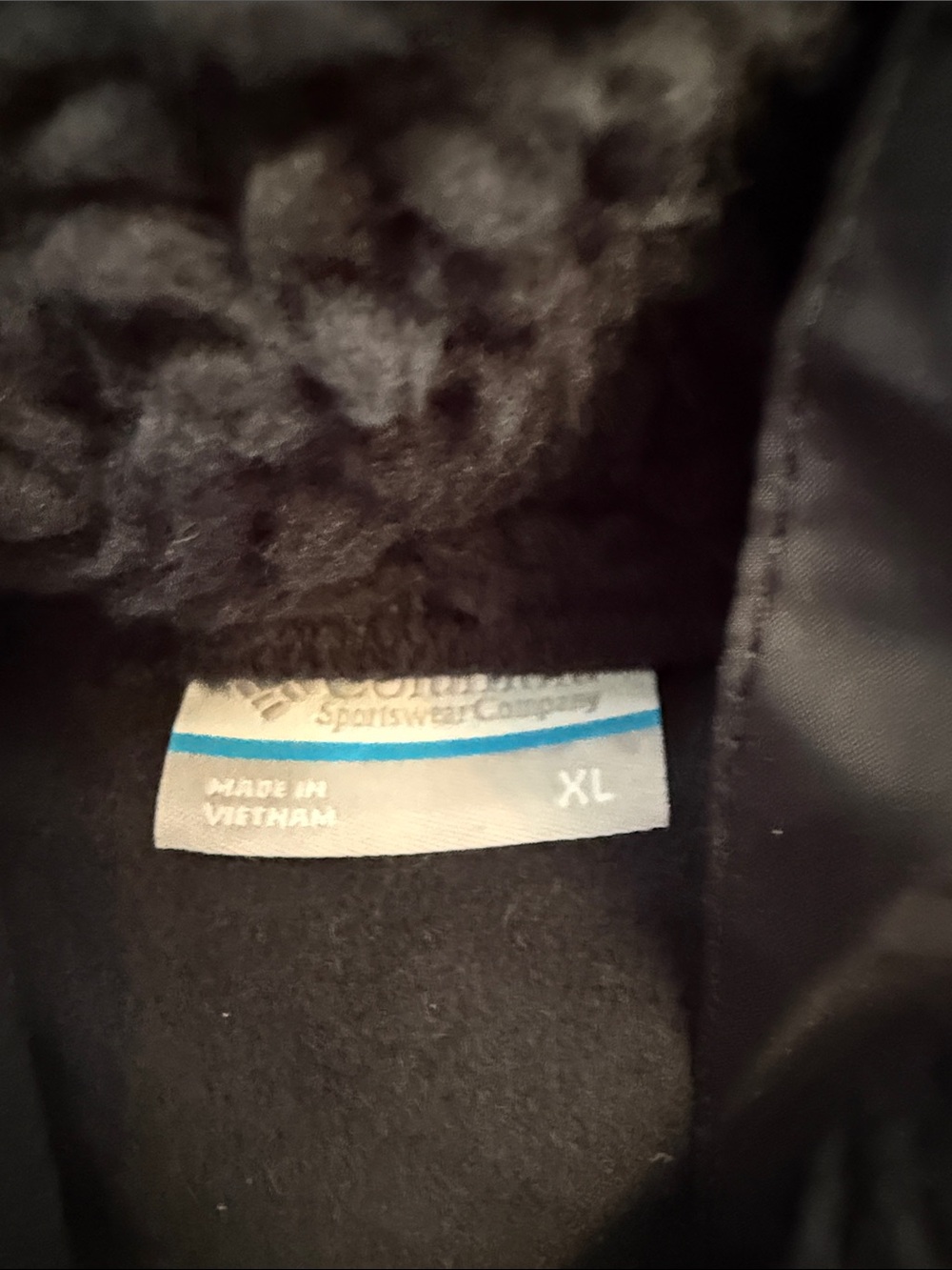 Columbia Black Sherpa Hooded Puffer Jacket for Kids - Picture 2 of 4